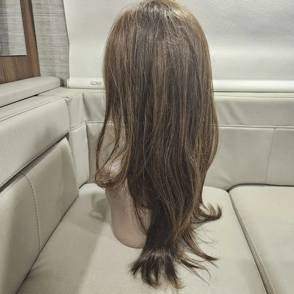 Raquel Welch Wig Brunette with Highlights Front Lace Tru2Life - Picture 4 of 14
